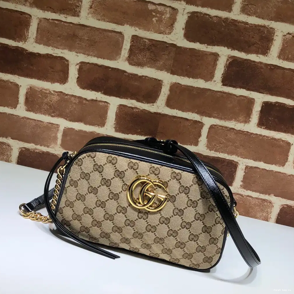 First bag ru small shoulder GUCCI GG Marmont bag 0528